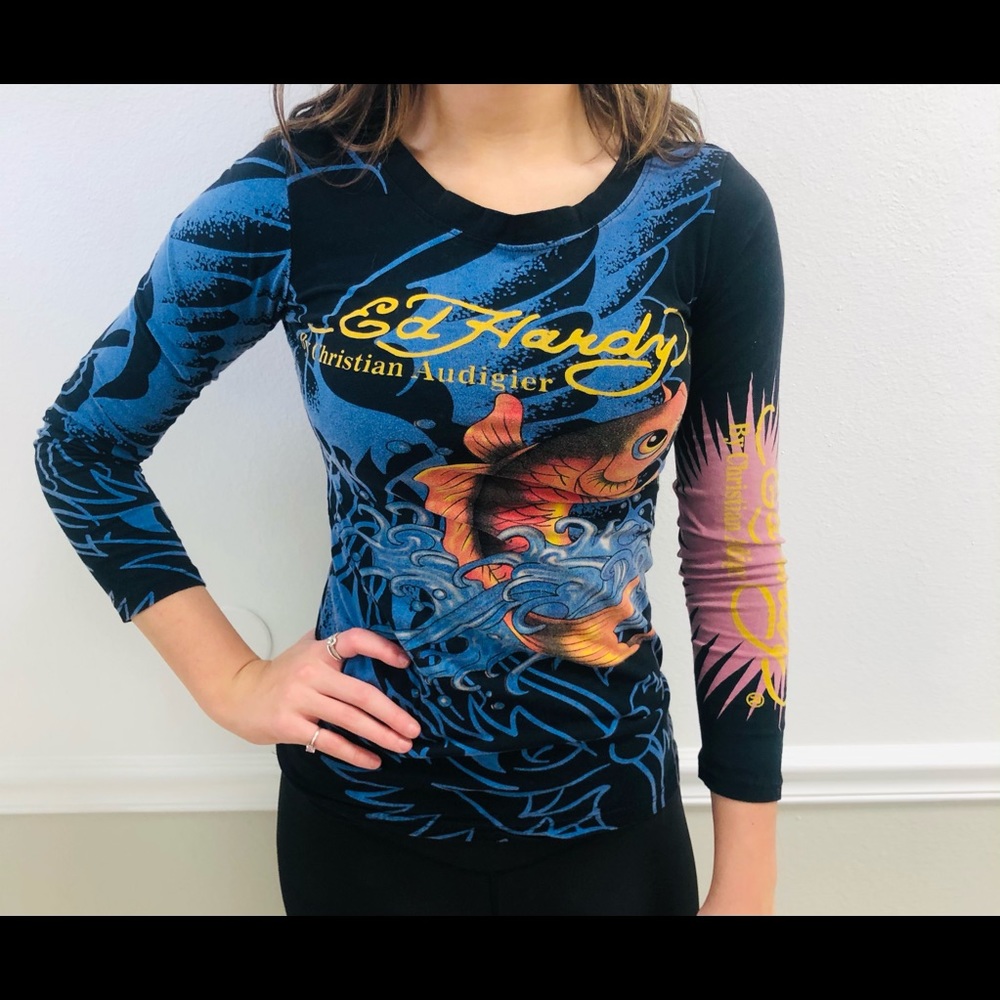 💙Ed Hardy Christian Audigier Long Sleeve💙